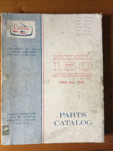 Cessna model 150 series parts catalog c150 1959 thru 1969
