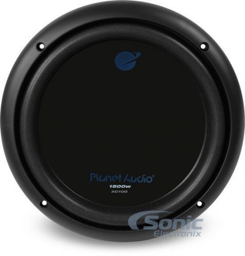 New planet audio ac10d 1500 watts 10&#034; inch dual 4 ohm subwoofer car audio sub