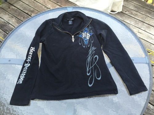 Women's harley davidson fleece jacket med