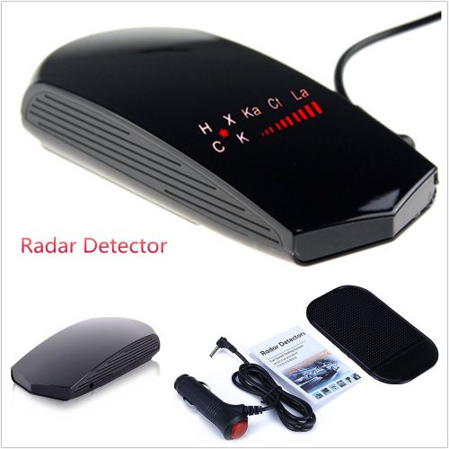 Car radar speed laser gps camera detector full band safety alarm voice display