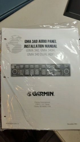 Garmin 340  audio panel  installation manual