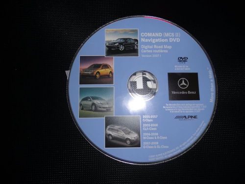 2008 mercedes benz clk g gl r m class navigation disc dvd