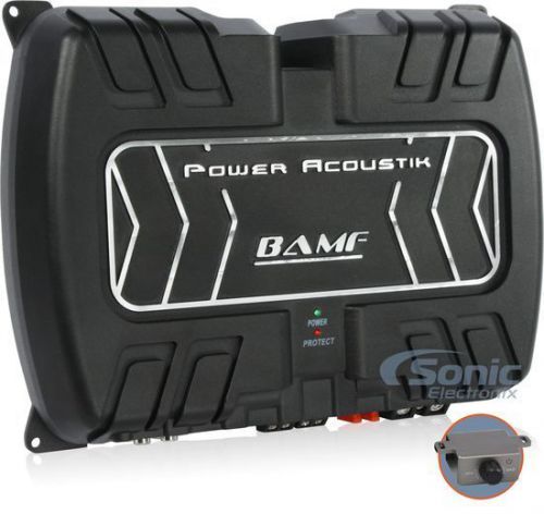 Power acoustik bamf1-3000d 3000w monoblock bamf series class d car amplifier