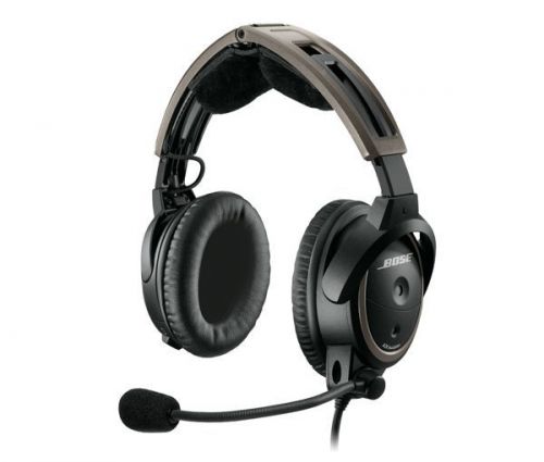 Bose a20 noise cancelling aviation headset - 5 ohm - no bluetooth - single plug