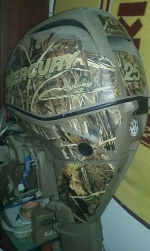 Mercury outboard motor 25 horsepower 4 stroke