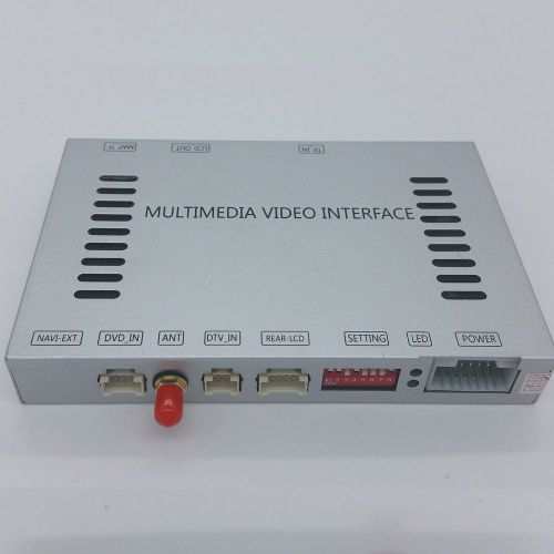 Grand cherokee dodge ram car video interface plug and play touch screen gps box