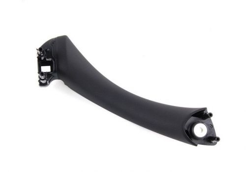 Genuine bmw 51417230850 door handle-right/passenger side,interior,black e90,e91
