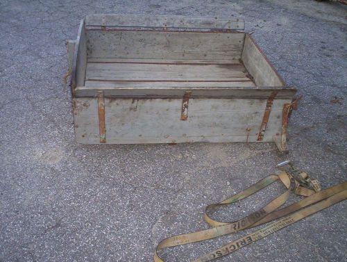 Wooden bed rat rod pickup?  buckboard tailgate iron hardware barn find patina ih