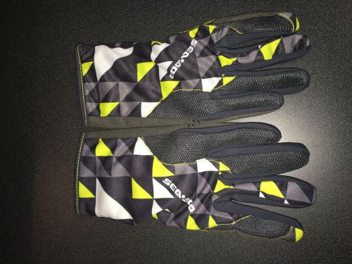 2863540910 sea-doo attitude full finger gloves size large