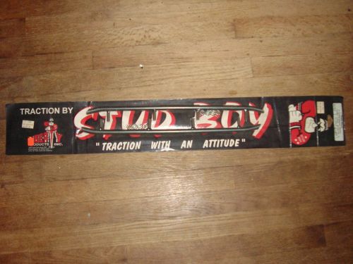 New studboy 4&#034; carbides ski doo 2180-00 esd2-6180 4 bolt stud boy free shipping