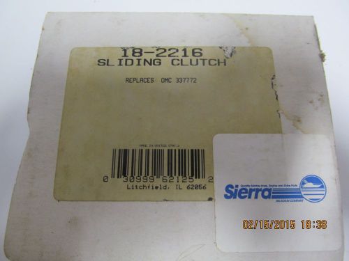 Sierra part number 18-2216 gear case sliding clutch assembly new in box