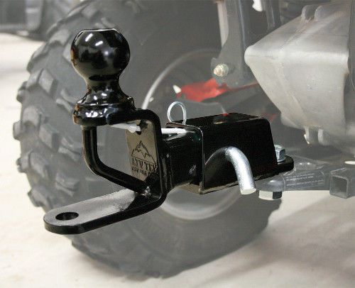 Atv tek trio hd 2" receiver hitch with ball mount trh1