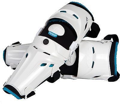 5 pivot knee guard fly racing white knee guard wht