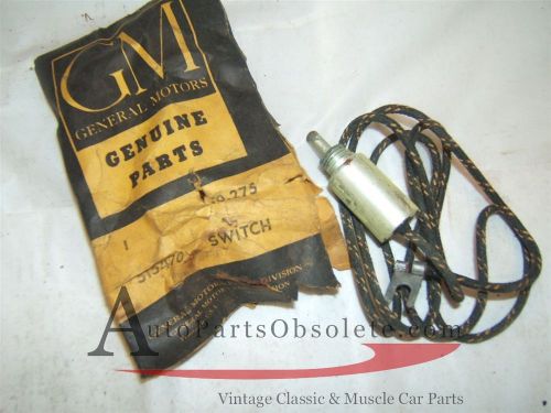 1953 1954 pontiac glove compartment switch &amp; wire nos 515470