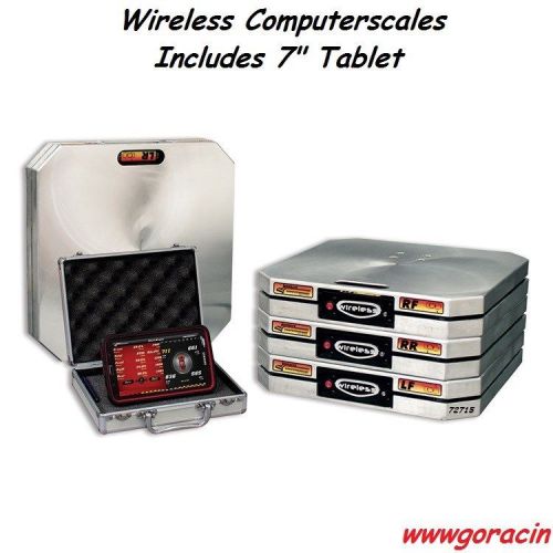 Longacre racing products wireless xli computerscales with 7"tablet,scales,imca