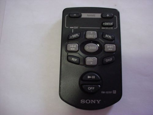 Sony  rm-x81rf  remote