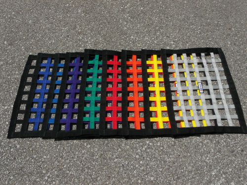 Teamtech ribbon window net sfi 27.1 approved- colors