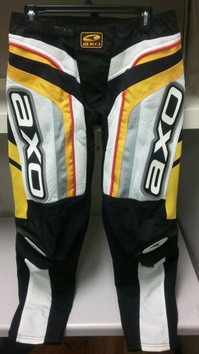 New men's axo sport dirt bike pants size 32 m adjustable waist