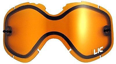 Dual lens with tear-off pins for summit and impact goggles  liquid image red 615