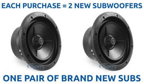 2) precision power ppi p.12d4 1600w 12" power class dual-4ohm car subwoofers