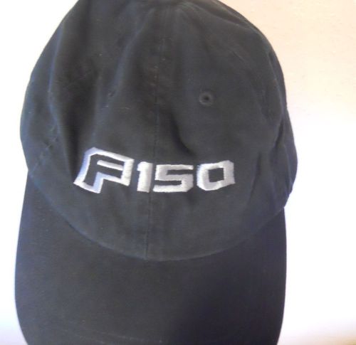 Ford f150 hat / cap black/silver hats built ford tough on back adjustable