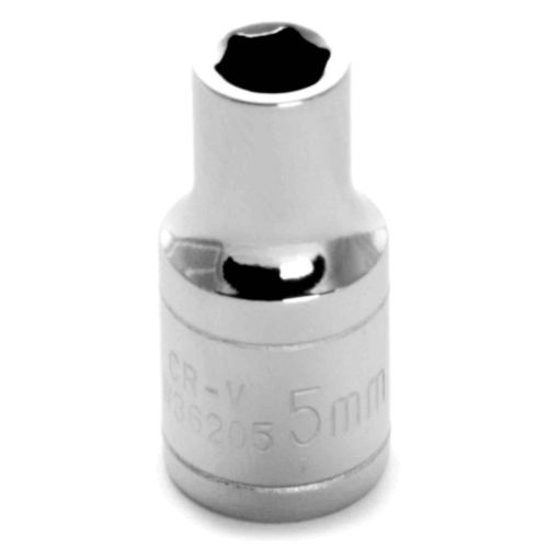 Performance tool w36205 socket socket-1/4'' dr 6pt std. 5mm