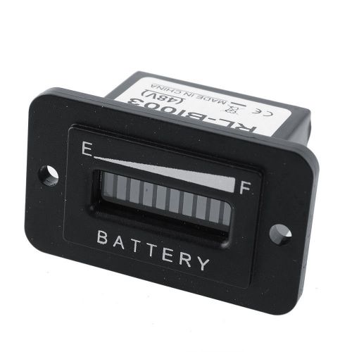 Hot rectangle 48v auto digital battery indicator for yamaha meter gauge