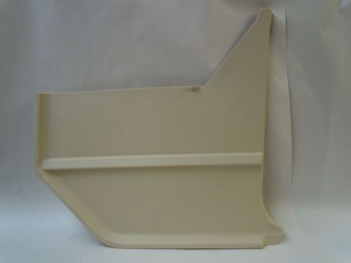 1967 mustang convertibe kick panel pair, parchment,  made in usa