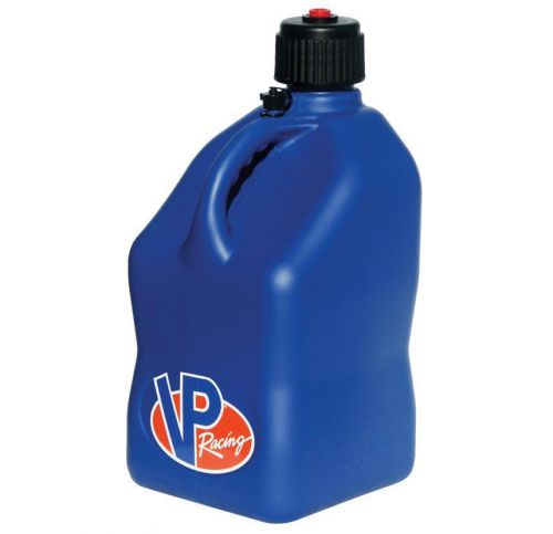 Fuel jug can utility gas water motorsport container blue vp racing imca vpf nhra