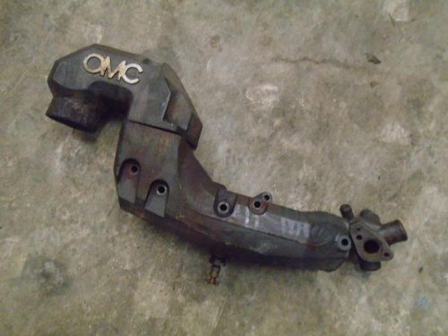 913395, 913394, 985470 exhaust manifold &amp; riser, 1988 2.3l omc sterndrive