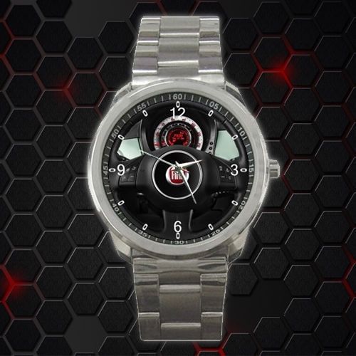 Limited editions !! design 2015 fiat 500 hatchback steering wheel sport watch