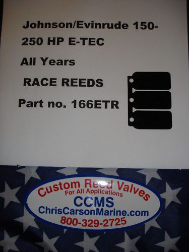 Johnson evinrude racing outboard reed 150-250hp e-tec