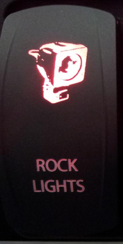 Yamaha ezgo club car golf cart sand rail utv backlit led rock lights switch