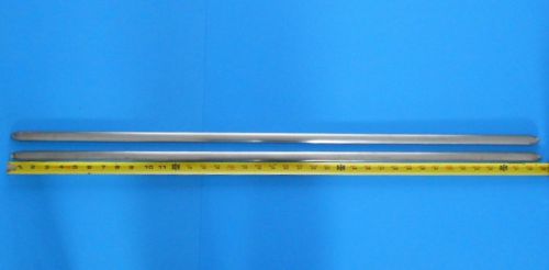 Vintage mack truck butterfly hood trim strips  1940's 1950's   emblem   39" long