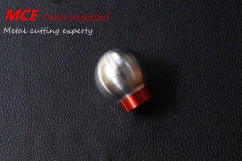 15 thru 16 focus st metal 6-speed gear shift knob silver