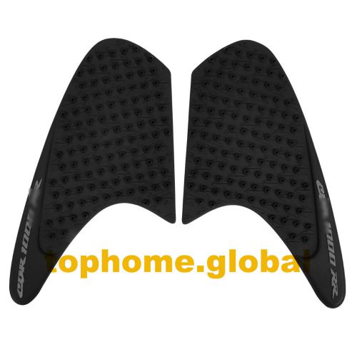 Tank traction pad side gas knee grip protector 3d rubber for cbr1000rr 2012-1026