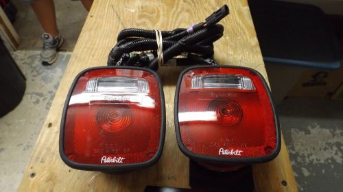 Nice peterbilt 386 logo rear marker/brake light