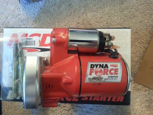 Msd ignition 5096 msd dynaforce high torque starter mini gm chevy ls1 ls7