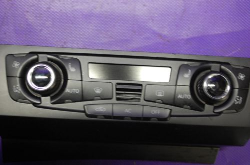 09-12 audi a4 s4 q5 a5 digital climate temperature control heat/ac heated seats