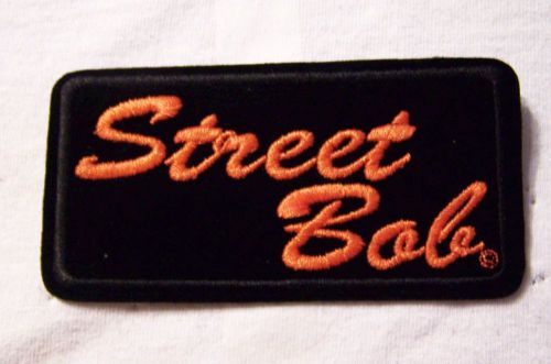 #1223 s harley motorcycle vest patch street bob emb1057642