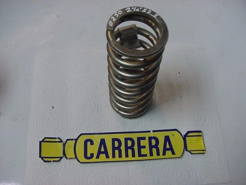 Carrera #250 chrome 2-1/4" id x 8" tall mini sprint coil-over spring dr163