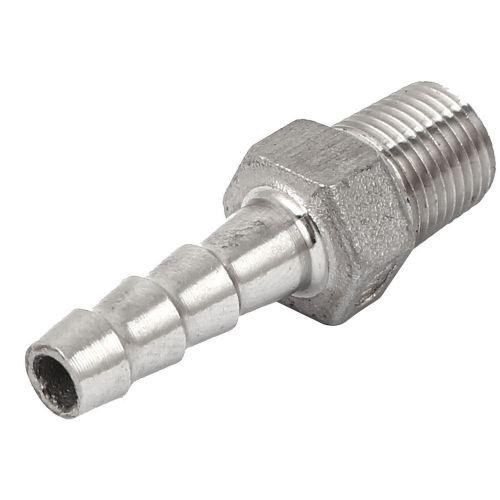 1/4bsp male thread to 6mm hose barb straight quick fitting adapter connector