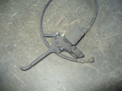 Ski doo renegade 1000 2007 brake handle master cylinder mxz rev