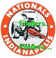Nhra1 2th indy nationals  decal/sticker
