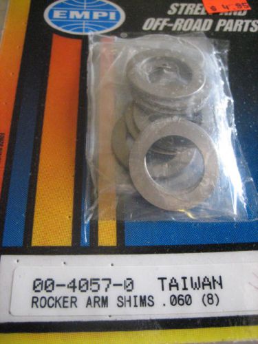 Rocker arm shaft shims .060&#034; 8 empi 4057 vw bug beetle