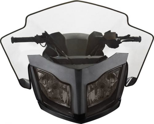 Ski-doo oem clear sport performance 14" windshield windscreen rev-xr, xu tundra