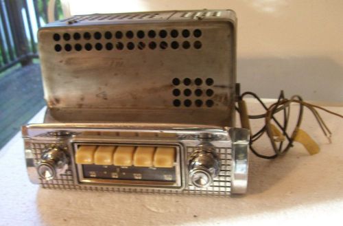 51 1951 kaiser frazer  radio good working &amp; warranty  52 53 54 ???
