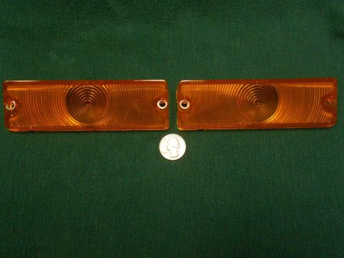 New 1965 chevrolet impala belair biscayne super sport park light lenses pair