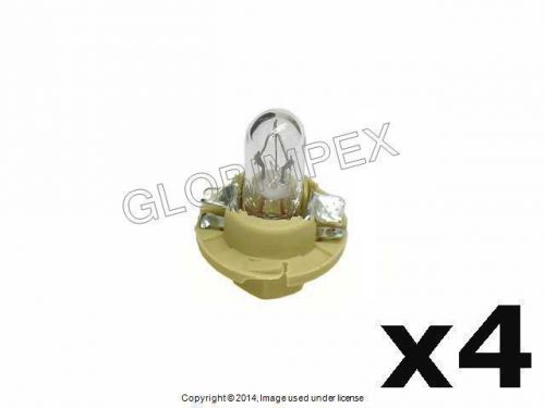 Bmw e34 e36 e39 bulb (12v - 1.5w) dashboard instruments w/beige socket base oem