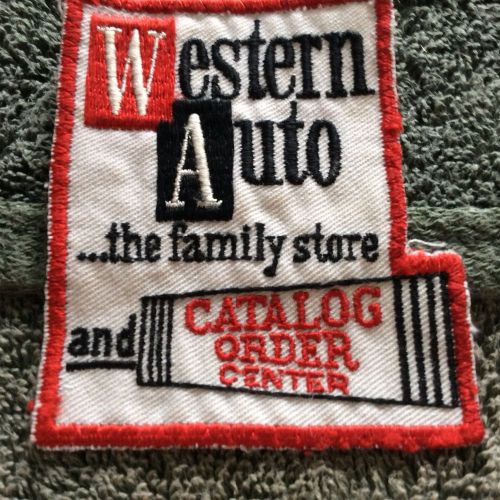Vintage western auto the family store and catalog patch parts car